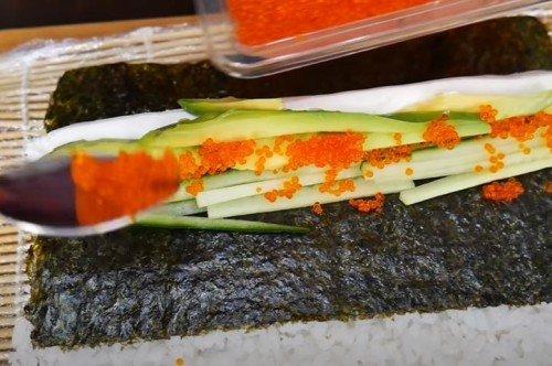 Roll Philadelphia doma - recept krok za krokom Roll Philadelphia doma - recept krok za krokom