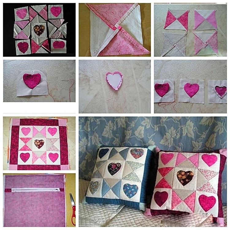Patchwork technika - vyšívanie pre domácnosť Patchwork technika - vyšívanie pre domácnosť