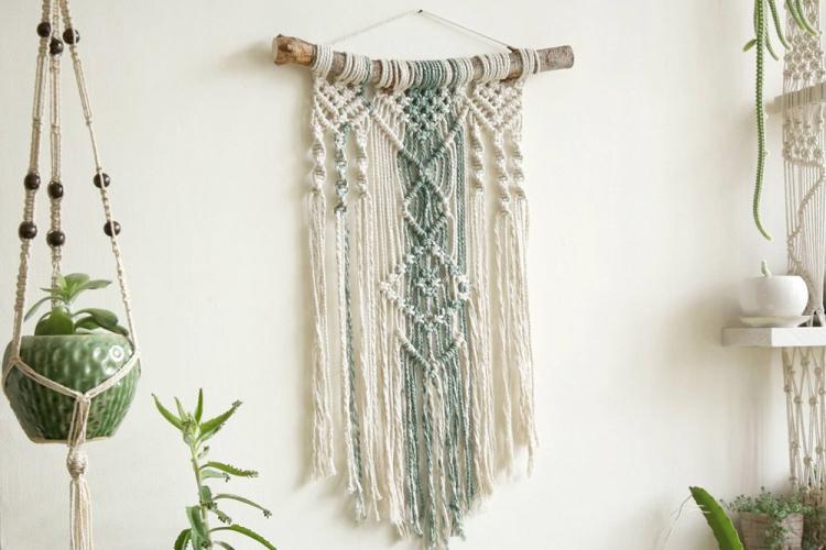 Hrnce Macrame - remeslá pre domácnosť Hrnce Macrame - remeslá pre domácnosť
