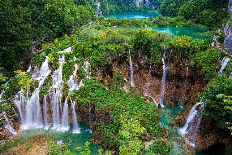 Plitvické jazerá, Chorvátsko - najkrajšie miesta na svete Plitvické jazerá, Chorvátsko - najkrajšie miesta na svete