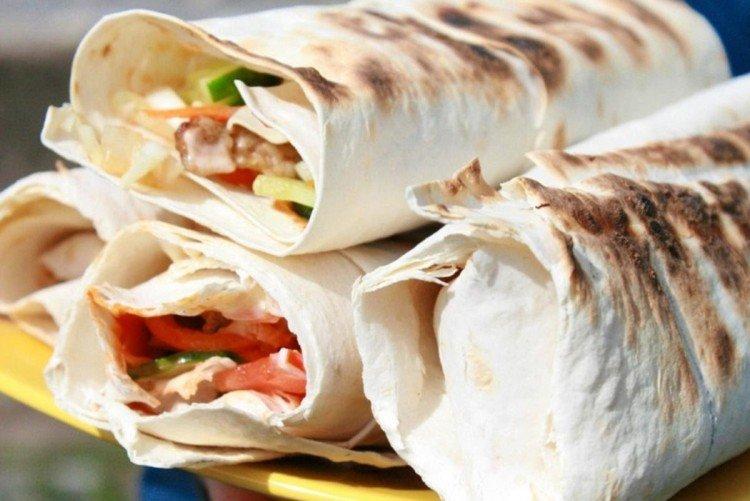 Shawarma s hlivou a fazuľou doma - recepty Shawarma s hlivou a fazuľou doma - recepty