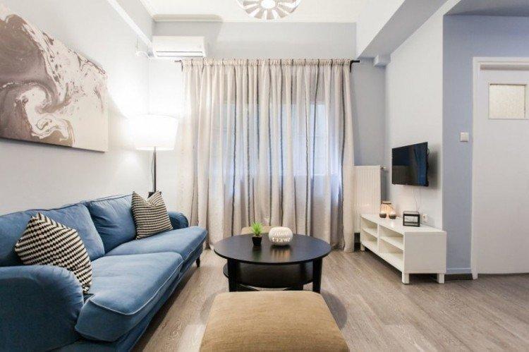 Závesy v obývacej izbe v modernom štýle - foto Závesy v obývacej izbe v modernom štýle - foto