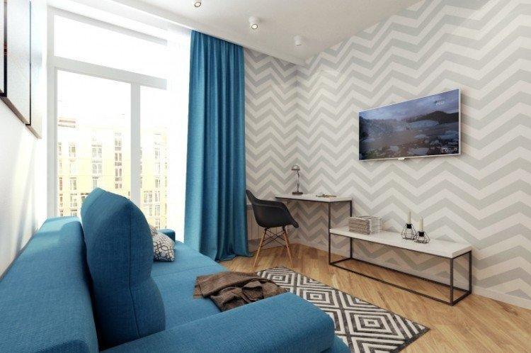 Závesy v obývacej izbe v modernom štýle - foto Závesy v obývacej izbe v modernom štýle - foto