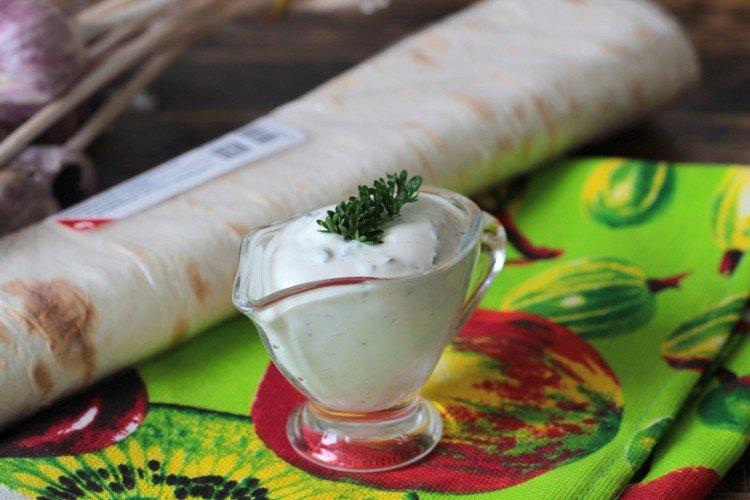 Tvarohová omáčka shawarma - recepty doma Tvarohová omáčka shawarma - recepty doma