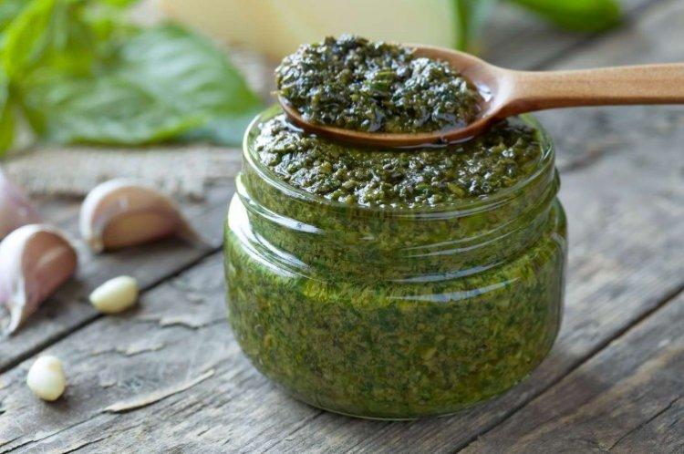 Hubová pesto omáčka - recepty doma Hubová pesto omáčka - recepty doma