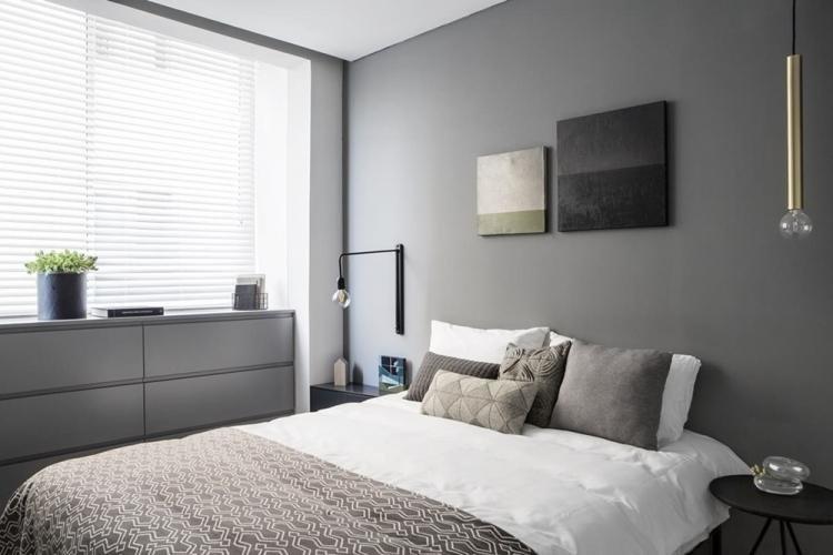 Dizajn spálne 12 m² v modernom štýle - foto Dizajn spálne 12 m² v modernom štýle - foto