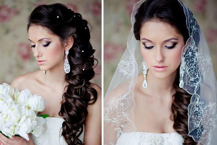 Elegantný účes Cape Veil - svadobné účesy pre dlhé vlasy Elegantný účes Cape Veil - svadobné účesy pre dlhé vlasy