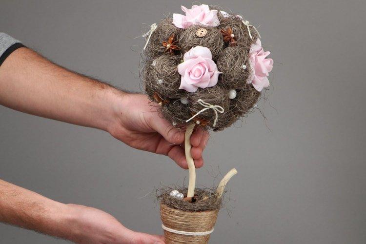 DIY topiary - fotografie a nápady DIY topiary - fotografie a nápady