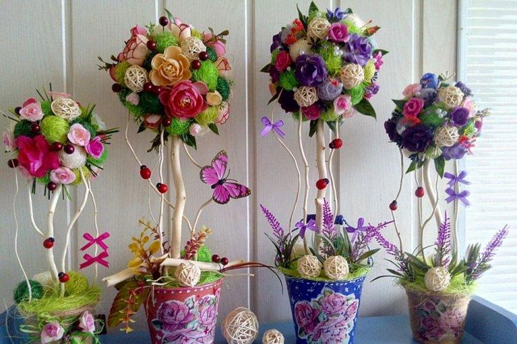 DIY topiary - fotografie a nápady DIY topiary - fotografie a nápady