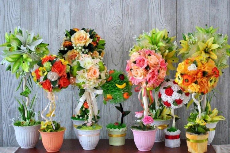 DIY topiary - fotografie a nápady DIY topiary - fotografie a nápady