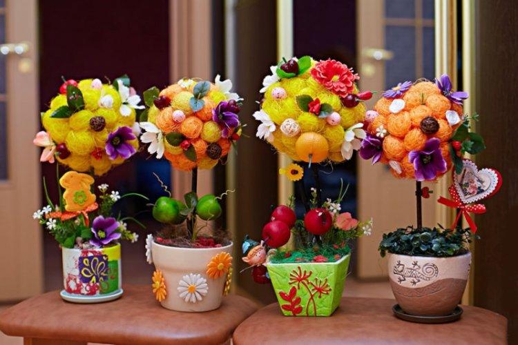 DIY topiary - fotografie a nápady DIY topiary - fotografie a nápady