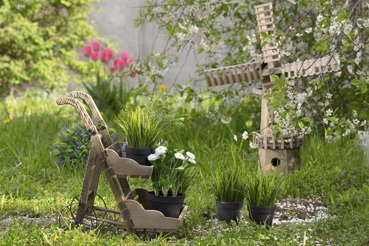 90 DIY garden decorating ideas (photo)