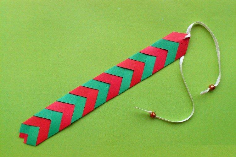 Papierová záložka Tie - DIY papierové záložky do kníh Papierová záložka Tie - DIY papierové záložky do kníh