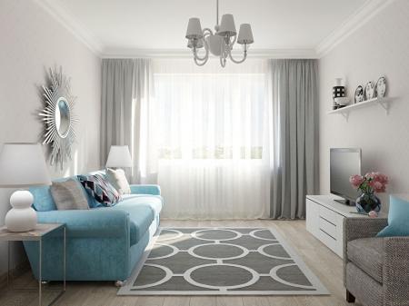 Design of a 3-room apartment, Ulyanovsk