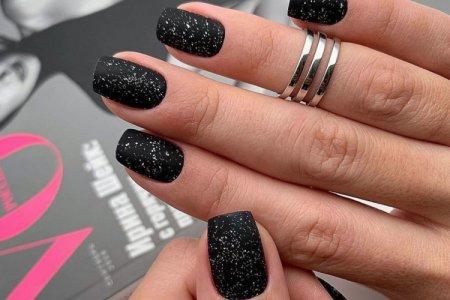 Black manicure 2021: fashion ideas and trends (50 photos)