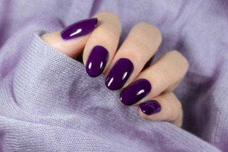 Purple manicure 2021: fashion trends (50 photos)