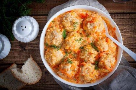 12 recettes de hérissons de viande hachée tendres et juteux avec du riz