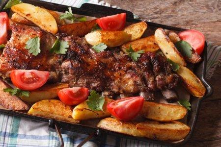 12 cool recipes for pork ribs with potatoes in the oven