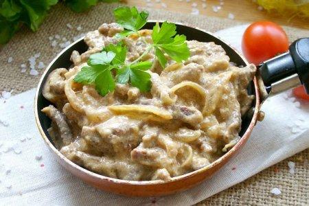 Pork beef stroganoff: 15 quick and delicious recipes