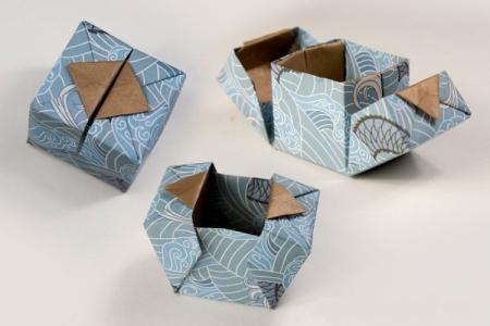 8 best diagrams on how to make a paper box