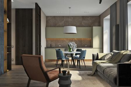 Apartment design project Stylish space