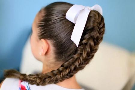 Easy hairstyles to school for yourself in 5 minutes: step by step photos