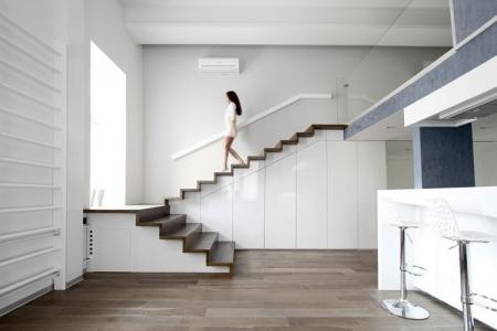 Staircase to the second floor: design ideas (75 photos)