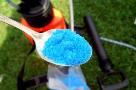 Copper sulfate: application of the solution in horticulture