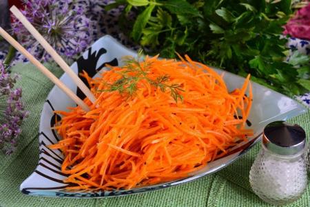 Carottes coréennes à la maison : 5 délicieuses recettes (pas à pas)