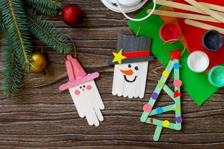 DIY Christmas crafts in kindergarten (50 photos)