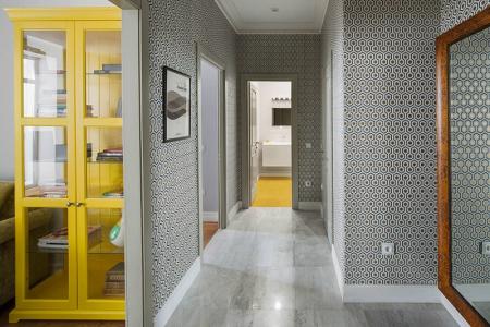 Wallpaper for the hallway: 80 photos and beautiful solutions