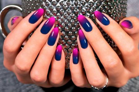 Ombre on nails: beautiful manicure ideas (60 photos)