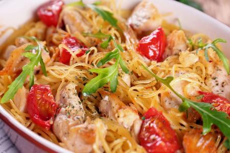 Chicken pasta: 10 delicious recipes (step by step)