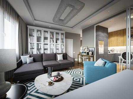 Apartment project in Moscow