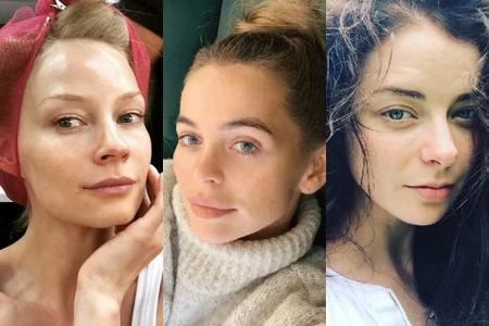 Russian celebrities without makeup: before and after photos