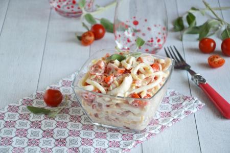 أفضل 10 وصفات لسلطة Crab Crab Stick من الوصفات