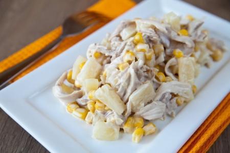 Chicken and pineapple salad: 12 delicious recipes