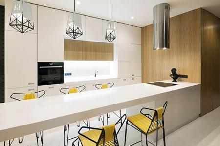 Apartment design 85 sq.m. in a modern style, Kiev